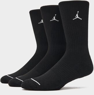 Jordan 3-Pack Everyday Crew Socks, zwart - 34 - 38