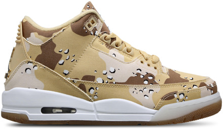 Jordan 3 Retro Sneakers Dames - Bruin - Maat 36.5 - Leer Brown