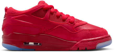 Jordan 4 Rm Kindersneakers - Rood - Maat 37.5 - Mesh/Synthetisch Red