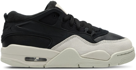 Jordan 4Rm Kindersneakers - Zwart - Maat 37.5 - Leer Black