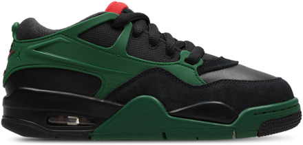 Jordan 4Rm Kindersneakers - Zwart - Maat 37.5 - Leer Black