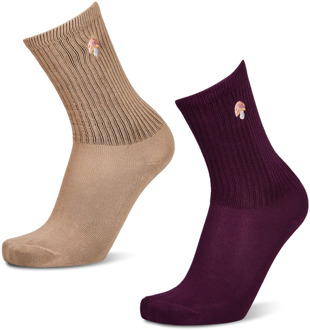 Jordan Aj Xi Crew Sock Sokken Unisex - Zwart - One Size - Katoen Black