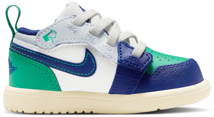 Jordan AJ1 Low Babyschoenen - Wit - Maat 27 - Mesh/Synthetisch White