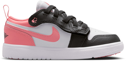 Jordan AJ1 Low Babyschoenen - Zwart - Maat 18 - Mesh/Synthetisch Black