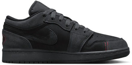 Jordan AJ1 Low Kindersneakers - Grijs - Maat 38 - Mesh/Synthetisch Grey