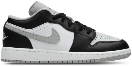 Jordan AJ1 Low Kindersneakers - Zwart - Maat 36 - Leer Black