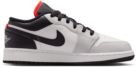 Jordan AJ1 Low Kindersneakers - Zwart - Maat 36 - Leer Black