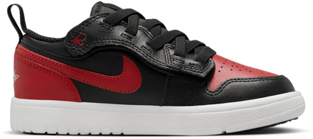 Jordan Aj1 Low Peuterschoenen - Zwart - Maat 35 - Leer Black
