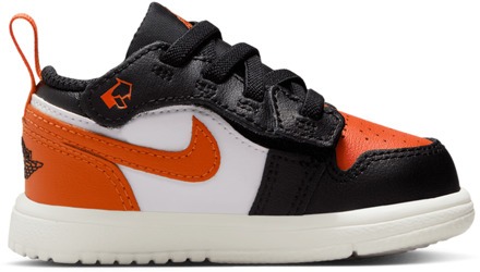 Jordan Aj1 Low Peuterschoenen - Zwart - Maat 36 - Leer Black