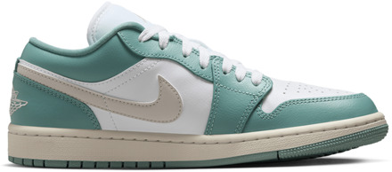 Jordan Aj1 Low Sneakers Dames - Wit - Maat 36.5 - Leer White