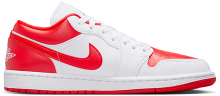 Jordan AJ1 Low Sneakers Dames - Wit - Maat 37.5 - Mesh/Synthetisch White
