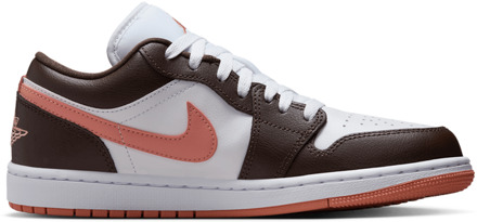 Jordan Aj1 Low Sneakers Dames - Wit - Maat 39 - Leer White