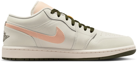 Jordan AJ1 Low Sneakers Dames - Wit - Maat 42 - Mesh/Synthetisch White