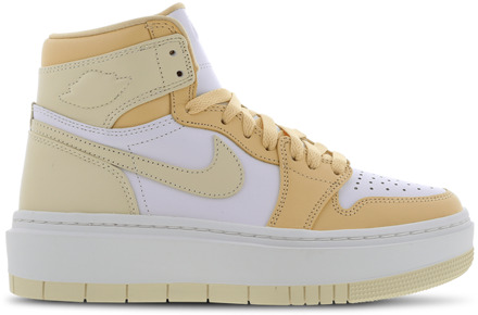 Jordan Aj1 Lv8d Mid Sneakers Dames - Goud - Maat 40 - Leer Gold