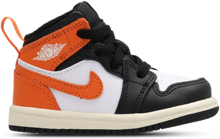 Jordan Aj1 Mid Babyschoenen - Bruin - Maat 22 - Leer Brown