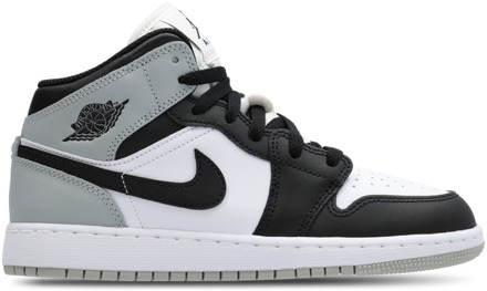 Jordan Aj1 Mid Kindersneakers - Wit - Maat 38 - Leer White