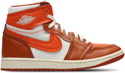 Jordan Aj1 Mm High Sneakers Dames - Oranje - Maat 42 - Leer Orange