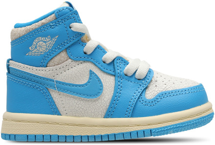 Jordan Aj1 Retro Hi Og Babyschoenen - Blauw - Maat 27 - Leer Blue