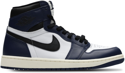 Jordan AJ1 Retro High Sneakers Heren - Blauw - Maat 44.5 - Leer Blue