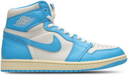 Jordan AJ1 Retro High Sneakers Heren - Blauw - Maat 44 - Leer Blue