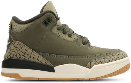 Jordan AJ3 Peuterschoenen - Olijf - Maat 32 - Leer Olive