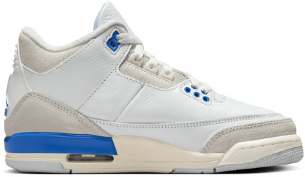 Jordan Aj3 Retro Kindersneakers - Wit - Maat 37.5 - Leer White