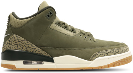 Jordan AJ3 Sneakers Heren - Olijf - Maat 40 - Leer Olive