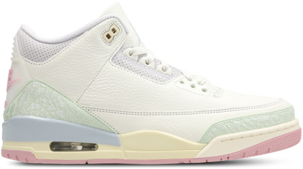 Jordan AJ3 Sneakers Heren - Wit - Maat 41 - Leer White