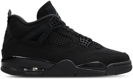 Jordan Aj4 Retro Sneakers Heren - Zwart - Maat 43 - Leer Black