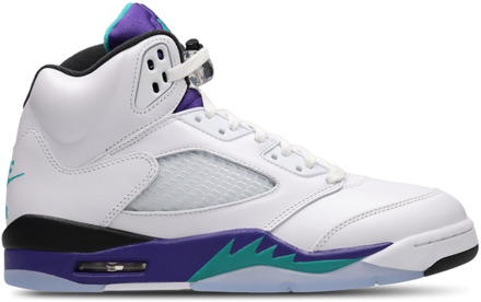 Jordan Aj5 Retro Sneakers Heren - Wit - Maat 42.5 - Leer White