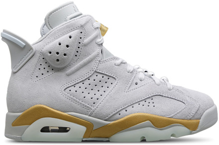 Jordan Aj6 Retro Sneakers Dames - Grijs - Maat 39 - Leer Grey