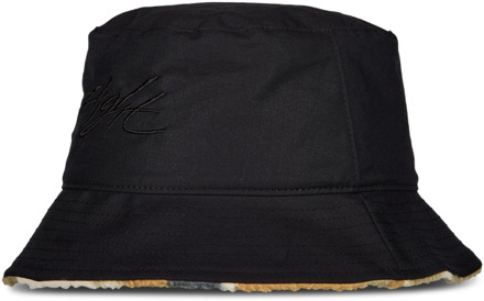 Jordan Apex Bucket Winter mutzen Unisex - Zwart - Maat 39 - 42 - Wol Black