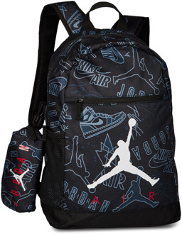 Jordan Backpack Tassen Unisex - Zwart - One Size - Poly (Polyester) Black