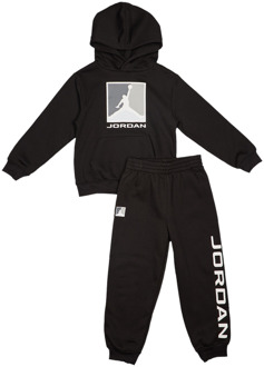 Jordan Baseline Trainingspakken Peuter - Zwart - Maat 104 - 110 CM Black