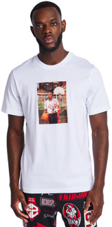 Jordan Brand Photo T-shirts Heren - Wit - Maat L White