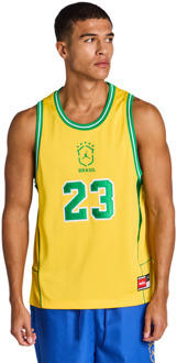 Jordan Brazil Truien/Replica's Heren - Geel - Maat XL - Poly Jersey Yellow