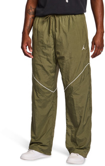 Jordan Brooklyn Broeken Heren - Olijf - Maat XL - Katoen Fleece Olive