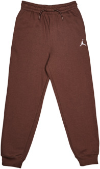 Jordan Brooklyn Broeken Kinder - Bruin - Maat 137 - 147 CM - Katoen Fleece Brown