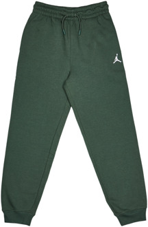 Jordan Brooklyn Broeken Kinder - Groen - Maat 137 - 147 CM - Katoen Fleece Green