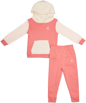 Jordan Brooklyn Color Block Trainingspakken Peuter - Roze - Maat 92 - 98 CM Pink