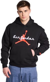 Jordan Brooklyn Hoodies Heren - Zwart - Maat XL - Poly Fleece Black