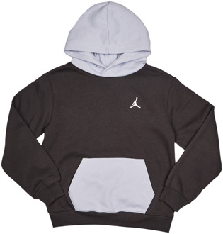 Jordan Brooklyn Hoodies Kinder - Grijs - Maat 158 - 170 CM - Katoen Fleece Grey