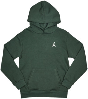 Jordan Brooklyn Hoodies Kinder - Groen - Maat 158 - 170 CM - Katoen Fleece Green