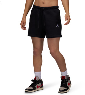 Jordan Brooklyn Korte Broeken Dames - Zwart - Maat S - Katoen Jersey Black