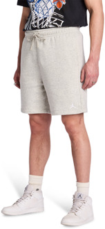 Jordan Brooklyn Korte Broeken Heren - Grijs - Maat S - Katoen Fleece Grey