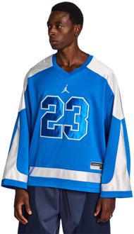 Jordan Brooklyn T-shirts Heren - Blauw - Maat M - Katoen Canvas Blue