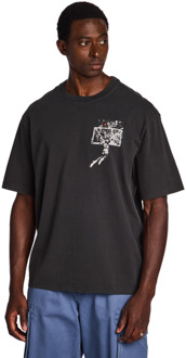 Jordan Brooklyn T-shirts Heren - Grijs - Maat S - Katoen Jersey Grey