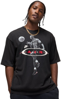 Jordan Brooklyn T-shirts Heren - Zwart - Maat M - Katoen Jersey Black