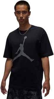 Jordan Brooklyn T-shirts Heren - Zwart - Maat S - Katoen Jersey Black