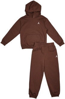 Jordan Brooklyn Trainingspakken Peuter - Bruin - Maat 104 - 110 CM Brown